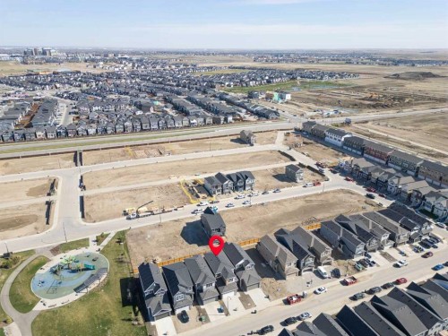 675 Buffaloberry Manor Se, Calgary, AB - Outdoor With View