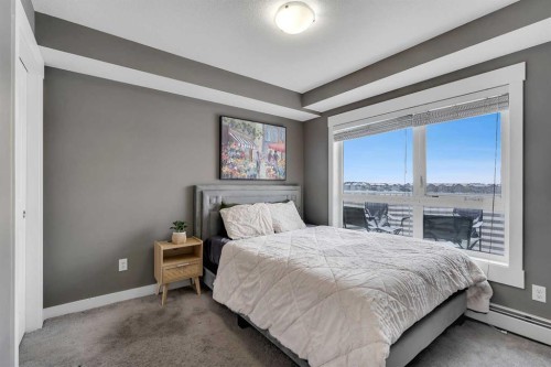 6412-302 Skyview Ranch Drive Ne, Calgary, AB - Indoor Photo Showing Bedroom