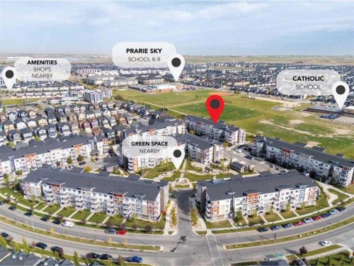 6412-302 Skyview Ranch Drive Ne, Calgary, AB - Outdoor With View