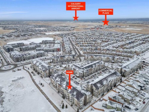 6412-302 Skyview Ranch Drive Ne, Calgary, AB - Outdoor With View