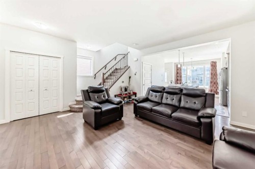102 Saddlelake Terrace Ne, Calgary, AB - Indoor Photo Showing Living Room