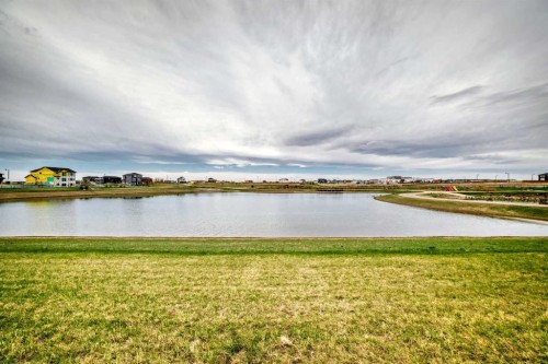 332 Dawson Drive, Chestermere, AB - Outdoor With Body Of Water With View