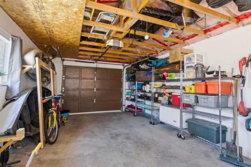 7 Jensen Crescent Ne, Airdrie, AB - Indoor Photo Showing Garage