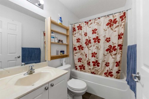 100 Saddlecrest Boulevard Ne, Calgary, AB - Indoor Photo Showing Bathroom