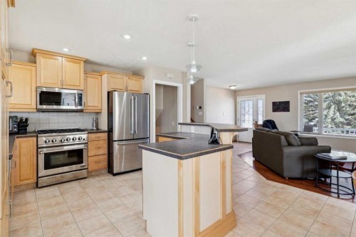 8523 Addison Place Se, Calgary, AB - Indoor Photo Showing Kitchen With Stainless Steel Kitchen
