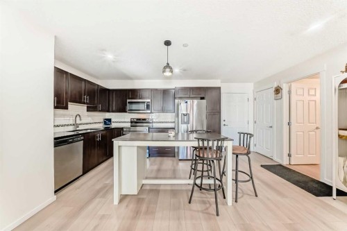 1312-755 Copperpond Boulevard Se, Calgary, AB - Indoor Photo Showing Kitchen