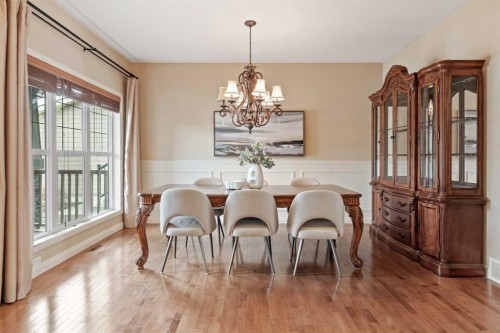 134 Panamount Rise Nw, Calgary, AB - Indoor Photo Showing Dining Room