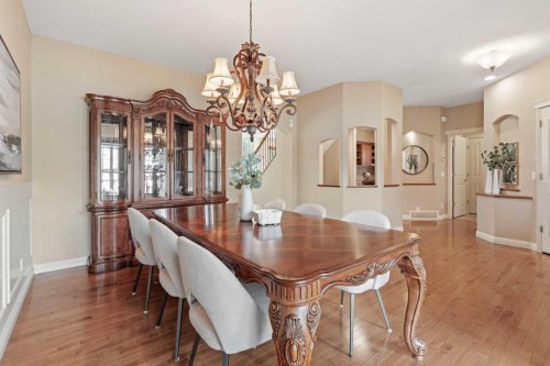134 Panamount Rise Nw, Calgary, AB - Indoor Photo Showing Dining Room