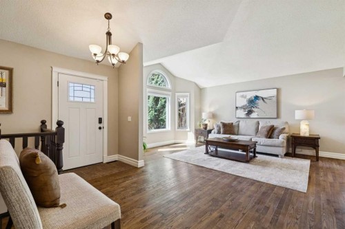 256 Sirocco Place Sw, Calgary, AB - Indoor Photo Showing Living Room