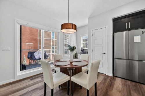220 Harvest Grove Walk Ne, Calgary, AB - Indoor Photo Showing Dining Room