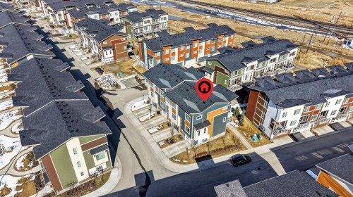 220 Harvest Grove Walk Ne, Calgary, AB -  With View