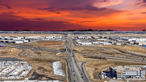 220 Harvest Grove Walk Ne, Calgary, AB - Outdoor With View