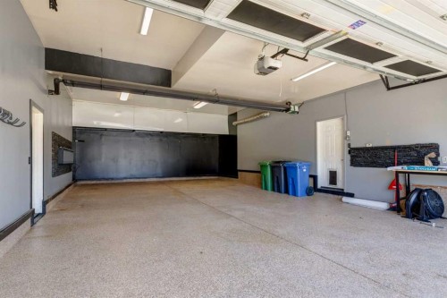 15 Barber Street Nw, Langdon, AB - Indoor Photo Showing Garage