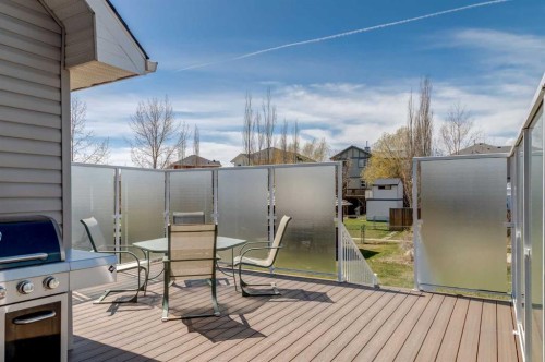 15 Barber Street Nw, Langdon, AB - Outdoor With Deck Patio Veranda With Exterior