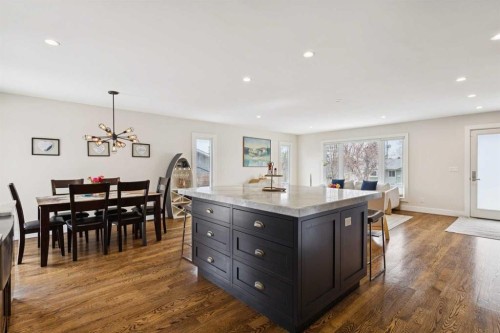 28 Calandar Road Nw, Calgary, AB - Indoor Photo Showing Dining Room