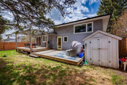 28 Calandar Road Nw, Calgary, AB - Outdoor With Deck Patio Veranda With Exterior