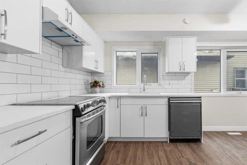 37 Martingrove Way Ne, Calgary, AB - Indoor Photo Showing Kitchen With Upgraded Kitchen