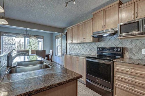 225 Kincora Heights Nw, Calgary, AB - Indoor Photo Showing Kitchen With Double Sink