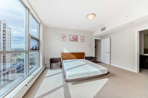 1002-735 2 Avenue Sw, Calgary, AB - Indoor Photo Showing Bedroom