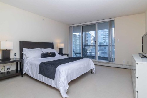 404-1108 6 Avenue Sw, Calgary, AB - Indoor Photo Showing Bedroom