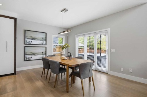 81 West Point Close Sw, Calgary, AB - Indoor Photo Showing Dining Room
