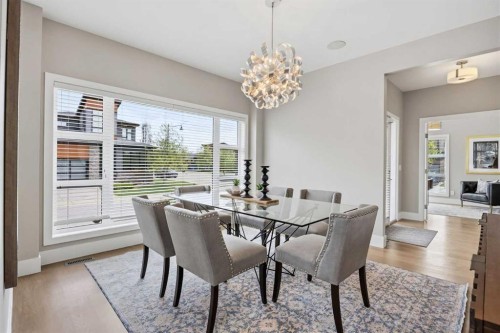 81 West Point Close Sw, Calgary, AB - Indoor Photo Showing Dining Room
