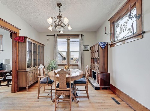 5136 54 Avenue, Stavely, AB - Indoor Photo Showing Dining Room