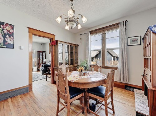 5136 54 Avenue, Stavely, AB - Indoor Photo Showing Dining Room