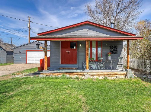 5136 54 Avenue, Stavely, AB - Outdoor With Deck Patio Veranda