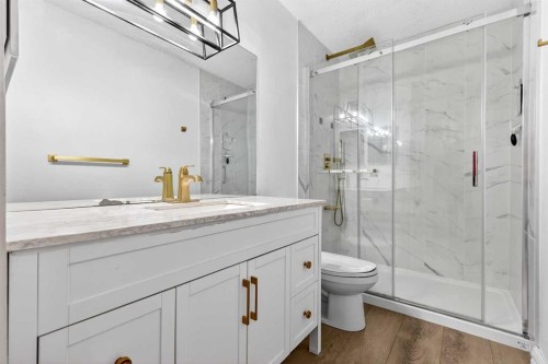 236 Mckerrell Way Se, Calgary, AB - Indoor Photo Showing Bathroom