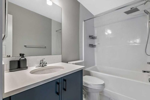 305 Cranbrook Walk Se, Calgary, AB - Indoor Photo Showing Bathroom