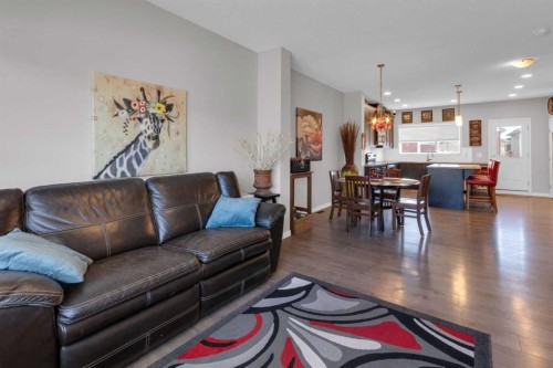 188 Sundown Road, Cochrane, AB - Indoor Photo Showing Living Room