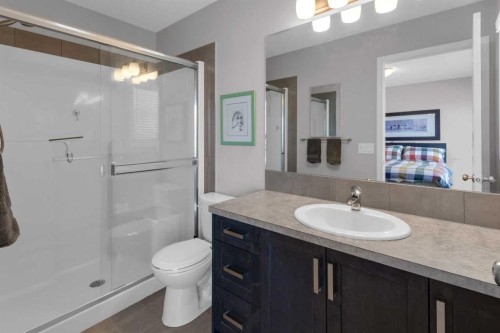 188 Sundown Road, Cochrane, AB - Indoor Photo Showing Bathroom