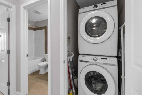 188 Sundown Road, Cochrane, AB - Indoor Photo Showing Laundry Room