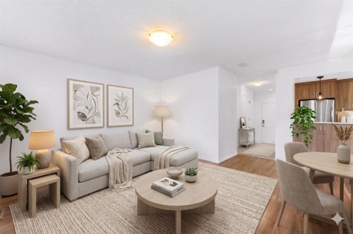 547 Windstone Common Sw, Airdrie, AB - Indoor Photo Showing Living Room