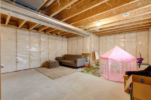 146 Highview Gate Se, Airdrie, AB - Indoor Photo Showing Basement