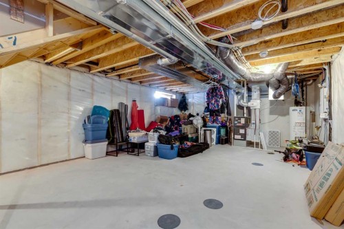 146 Highview Gate Se, Airdrie, AB - Indoor Photo Showing Basement