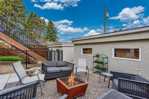 4827 22 Avenue Nw, Calgary, AB - Outdoor With Deck Patio Veranda