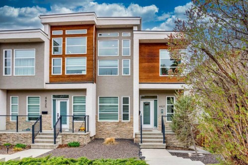 4827 22 Avenue Nw, Calgary, AB - Outdoor With Facade