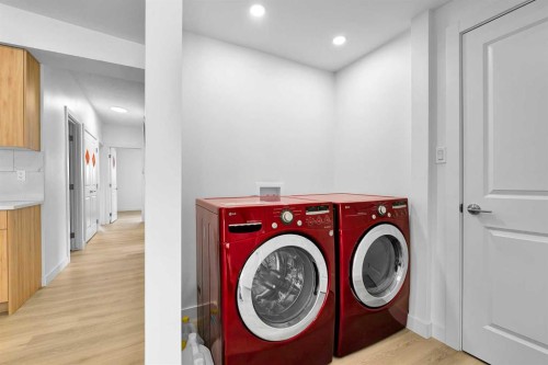 5023 North Haven Drive Nw, Calgary, AB - Indoor Photo Showing Laundry Room