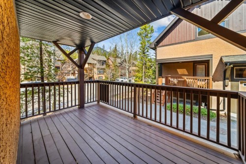503-108 Armstrong Place, Canmore, AB - Outdoor With Deck Patio Veranda With Exterior