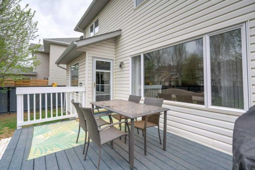 121 Chaparral Way Se, Calgary, AB - Outdoor With Deck Patio Veranda With Exterior