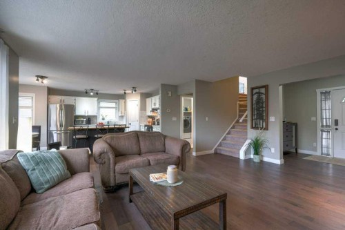 121 Chaparral Way Se, Calgary, AB - Indoor Photo Showing Living Room