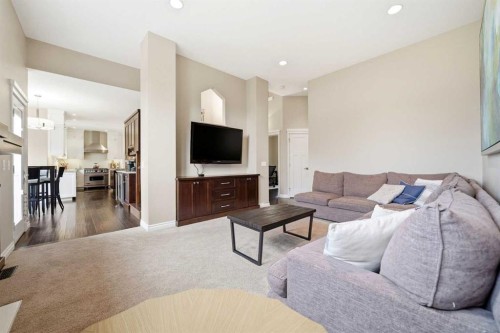 244 Cove Road, Chestermere, AB - Indoor Photo Showing Living Room