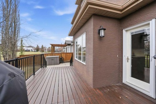 244 Cove Road, Chestermere, AB - Outdoor With Deck Patio Veranda With Exterior