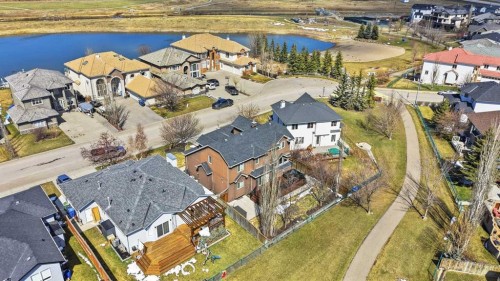 244 Cove Road, Chestermere, AB - Outdoor With Body Of Water With View