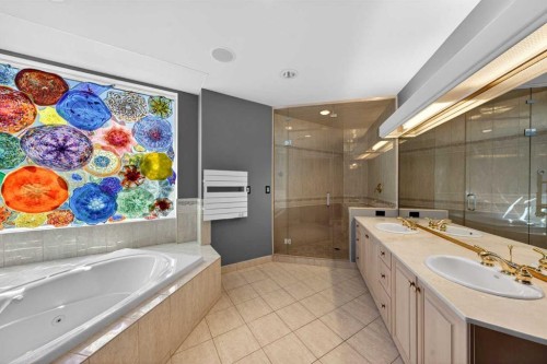 1401-837 2 Avenue Sw, Calgary, AB - Indoor Photo Showing Bathroom