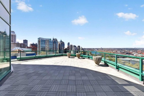 1401-837 2 Avenue Sw, Calgary, AB - Outdoor With View