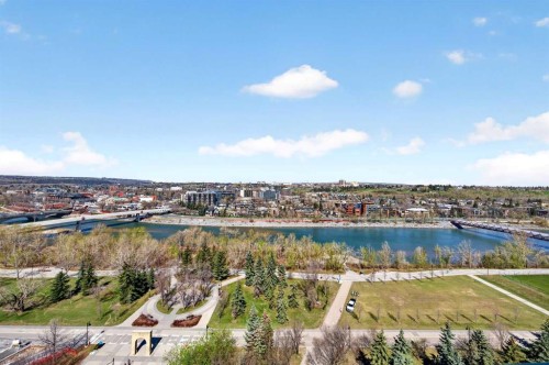 1401-837 2 Avenue Sw, Calgary, AB - Outdoor With View