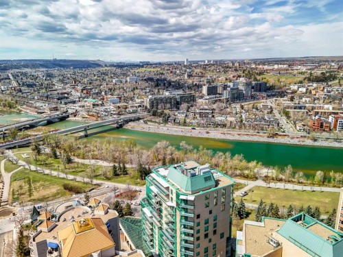 1401-837 2 Avenue Sw, Calgary, AB - Outdoor With View